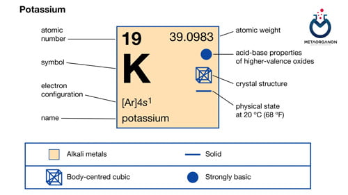 آزمایش پتاسیم (+K) | Potassium