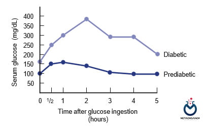 تفاوت-مقدار-گلوکز-در-فرد-عادی-با-دیابتیک
