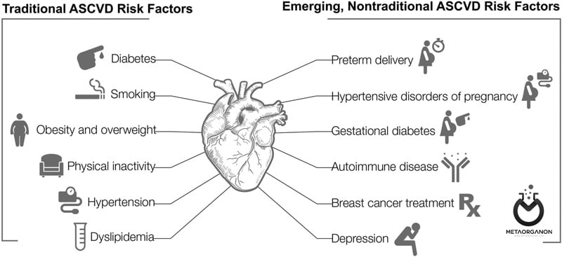 عوامل خطر بیماری قلبی عروقی